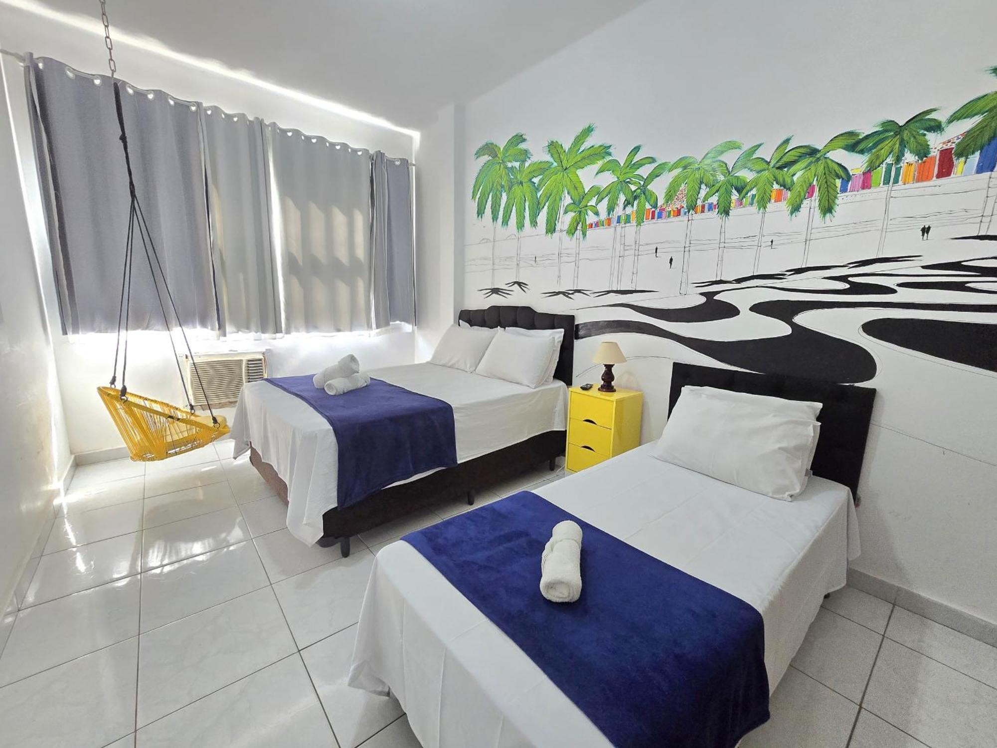 Qto E Sala, Smart Tv, Wi-Fi, Ar-Cond, Praia De Copacabana Rio de Janeiro Bagian luar foto