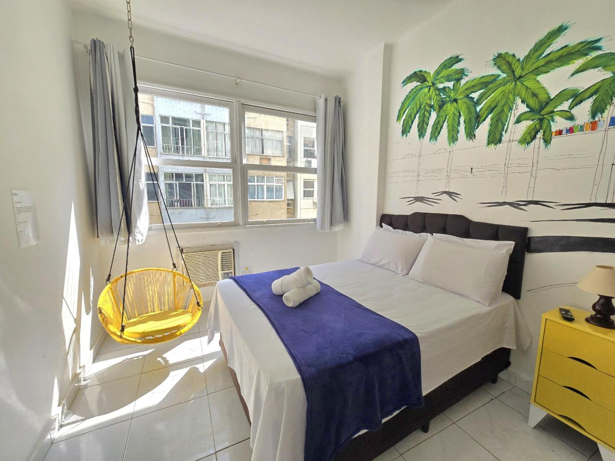 Qto E Sala, Smart Tv, Wi-Fi, Ar-Cond, Praia De Copacabana Rio de Janeiro Bagian luar foto