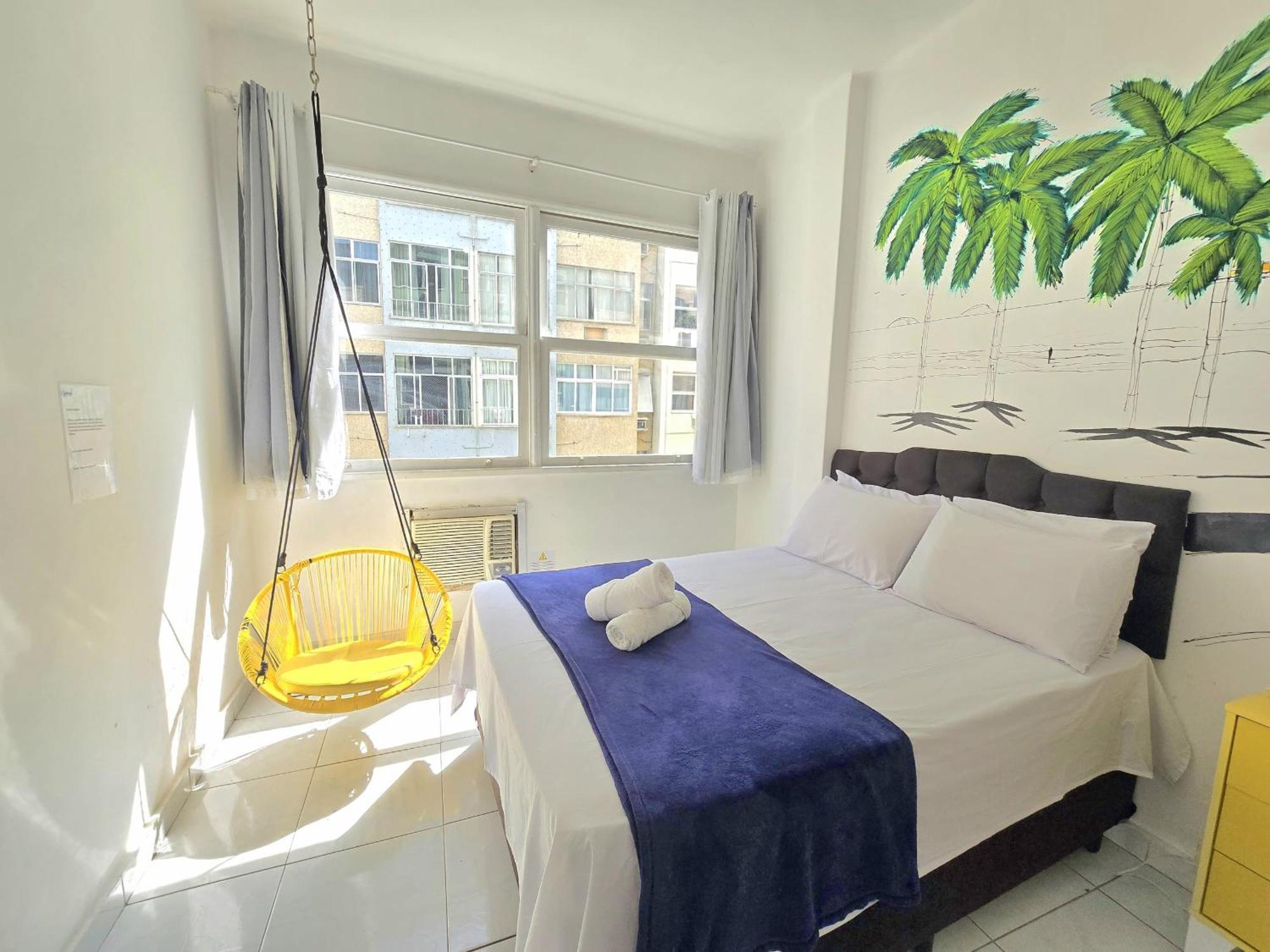 Qto E Sala, Smart Tv, Wi-Fi, Ar-Cond, Praia De Copacabana Rio de Janeiro Bagian luar foto